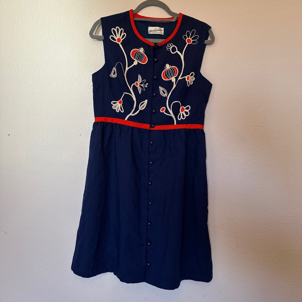 Vintage 1960s Bob Cunningham by Nellica Beitner Dress